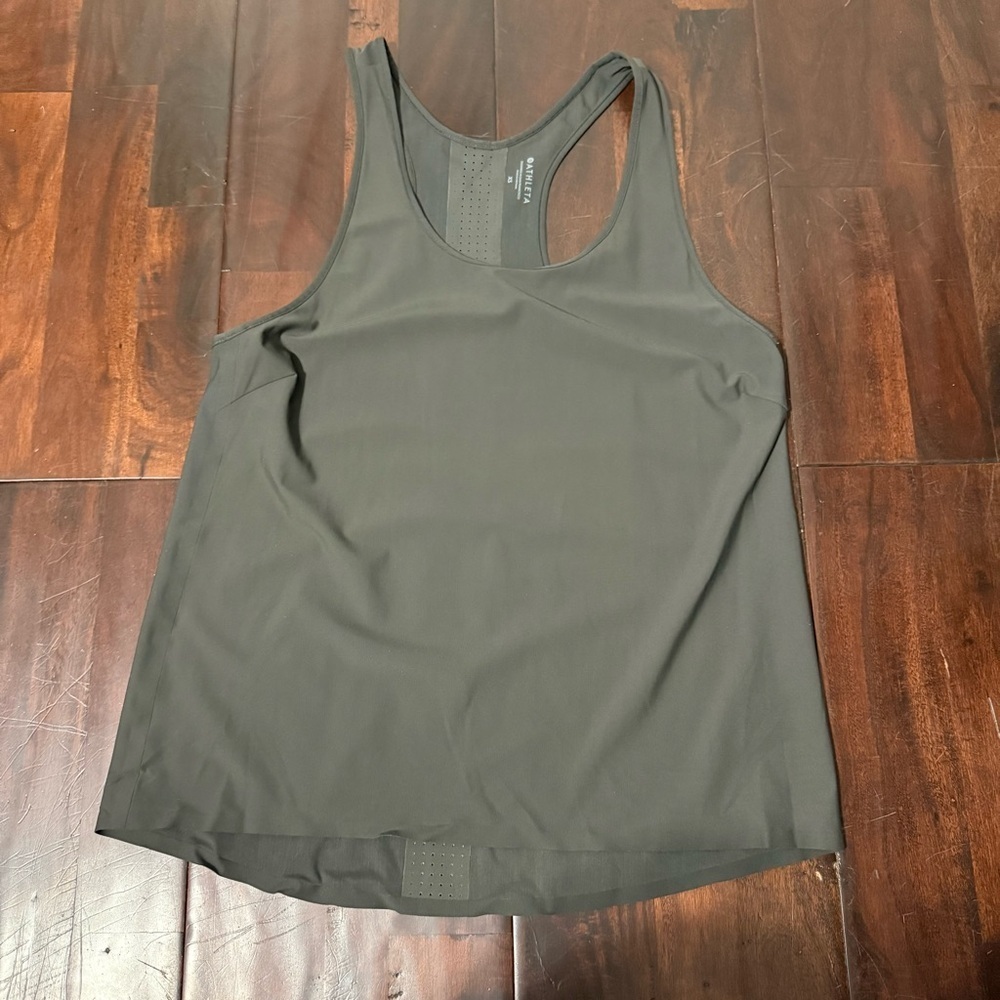 Athleta Nova Tank Top Women’s XS Dark Green